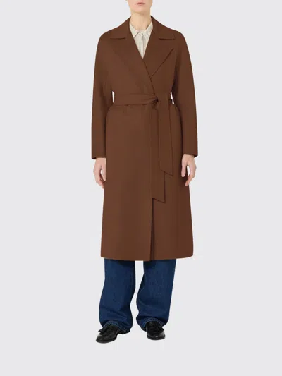 Max Mara Coat Woman  Studio In Brown