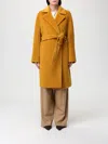 Max Mara Coat Woman  Studio In Gold