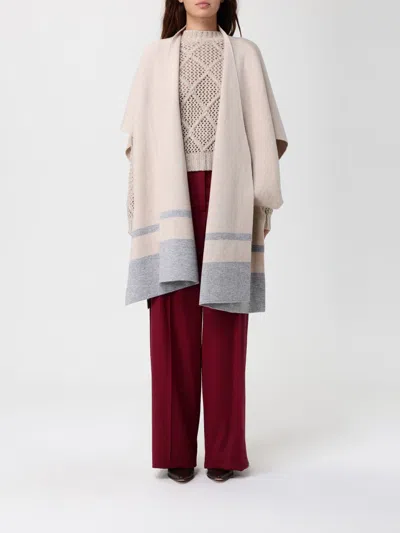 Max Mara Coat Woman  Studio In Multi