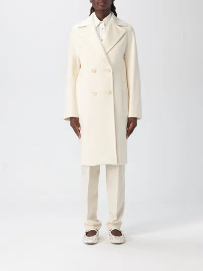 Max Mara Coat Woman  Studio In Neutral