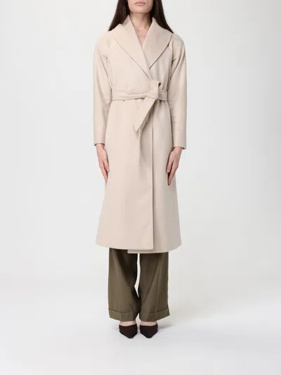 Max Mara Coat Woman  Studio In Neutral