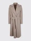Max Mara Coat Woman  Studio In Neutral