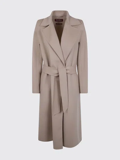 Max Mara Coat Woman  Studio In Neutral