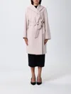 Max Mara Coat Woman  Studio In Pink