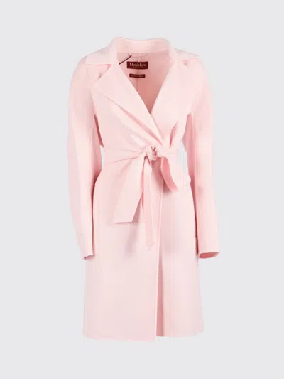 Max Mara Coat Woman  Studio In Pink
