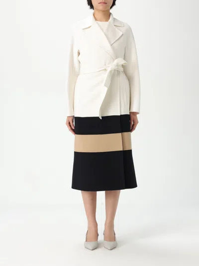 Max Mara Coat Woman  Studio In White