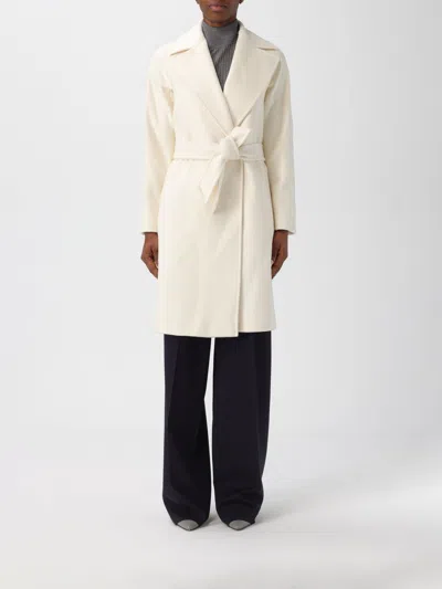 Max Mara Coat Woman  Studio In White