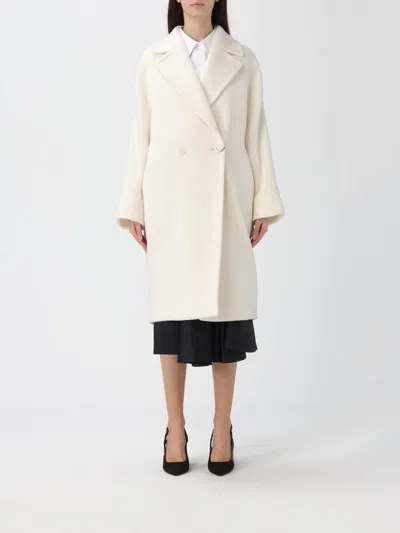 Max Mara Coat Woman  Studio In White
