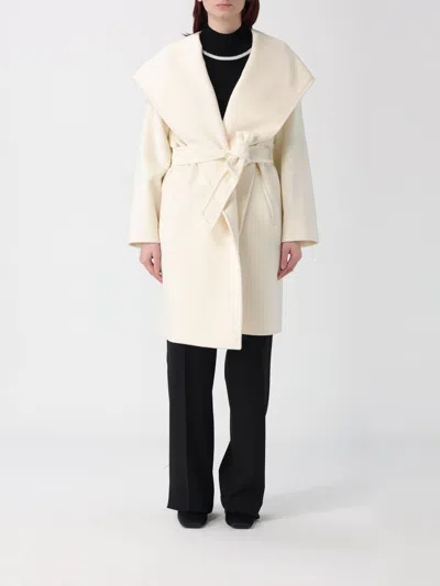 Max Mara Coat Woman  In White