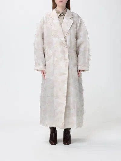 Max Mara Coat  Woman Color White