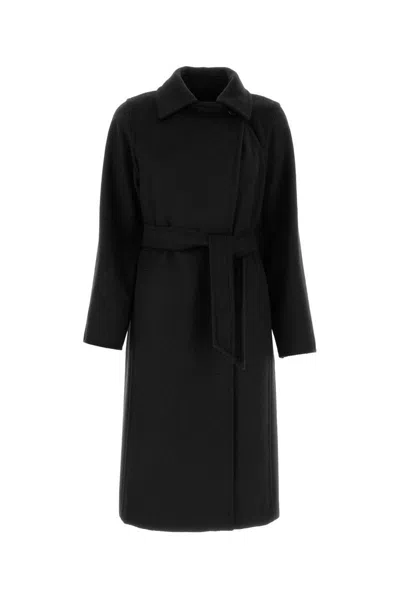 Max Mara Coats In Black