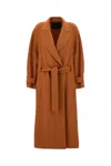 Max Mara Studio Woman Coat Mandarin Size 8 Virgin Wool In 010