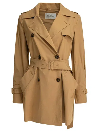 MAX MARA MAX MARA COTTON CANVAS RAINCOAT