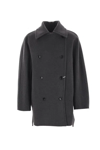 Max Mara Coats In Gray