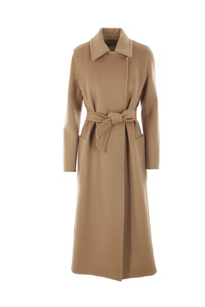 Max Mara Coats In Brown