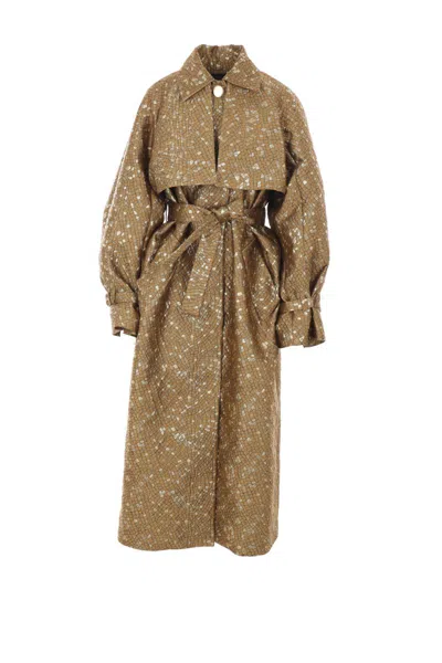 Max Mara Coats In Brown