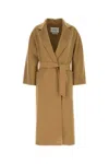 Max Mara Biscuit Cashmere Ludmilla Coat In Brown