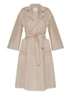 Max Mara Cashmere Coat Ludmilla In Neutral