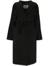 Max Mara Black Elisa Trench Coat