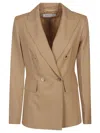 Max Mara Blazer  Woman Color Camel