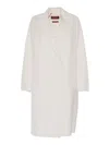 Max Mara Studio Coat Woman White Women In White