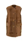 Max Mara Coats In Beige O Tan