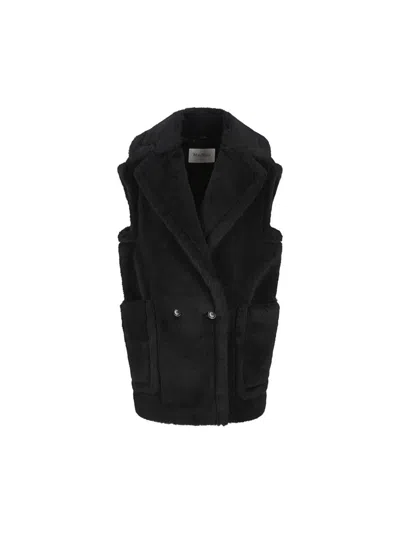 Max Mara Coats In Black