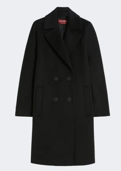 Max Mara Coats In Black