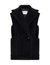 Max Mara Coats Black In Black