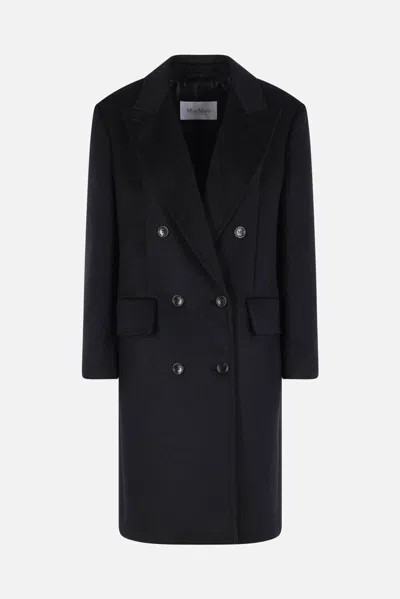 Max Mara Coats In Black