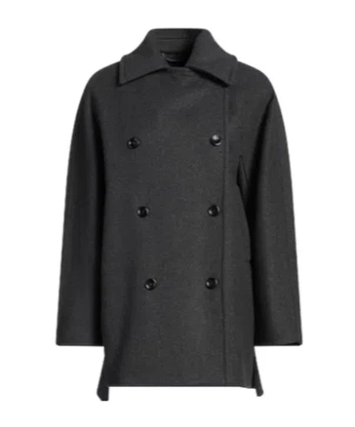 Max Mara Coats In Black