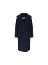 Max Mara Coats In Blue