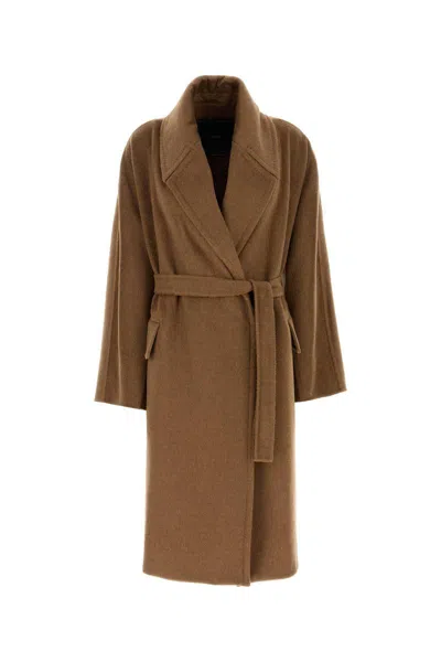 Max Mara Coats In Brown