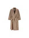 Max Mara Coats In Brown