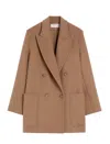 Max Mara Coats Brown In Brown