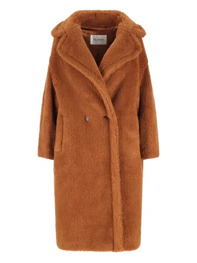 Max Mara Coats In Brown