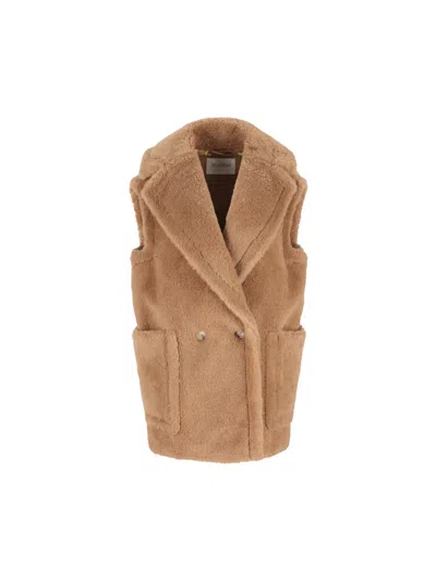 Max Mara Coats In Brown