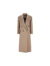 Max Mara Coats In Brown
