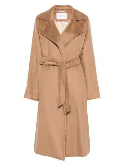 Max Mara Coats In Brown