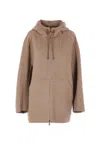 Max Mara Coats In Brown