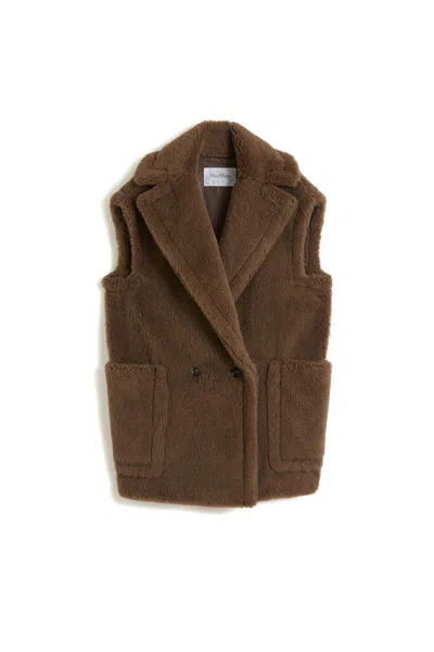 Max Mara Coats In Brown