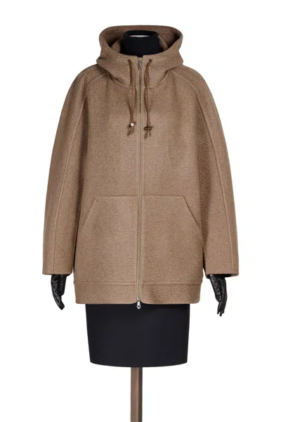 Max Mara Coats In Brown