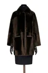 Max Mara Coats In Brown