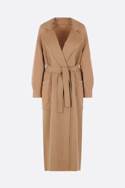 Max Mara Coats In Brown