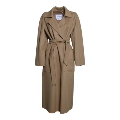 Max Mara Coats In Brown