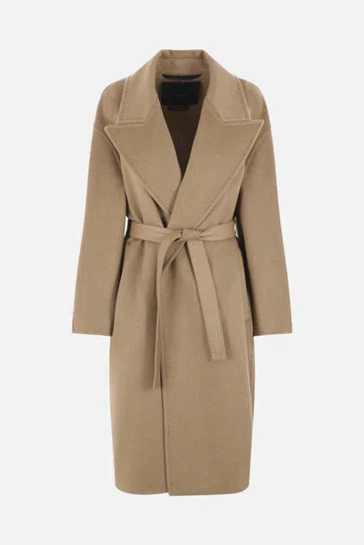 Max Mara Coats In Brown