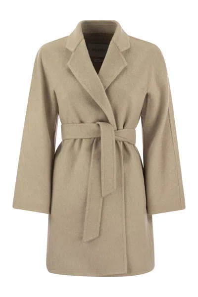 Max Mara Harold - Short Cashmere Dressing Gown Coat In Cacha Clear