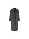 Max Mara Asburgo1234 Wool And Cashmere Coat In Gray