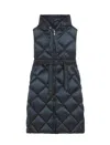 Max Mara The Cube Tregil Quilted Vest In Midnightblue