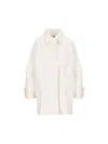 Max Mara Button Detailed Long In Multicolor